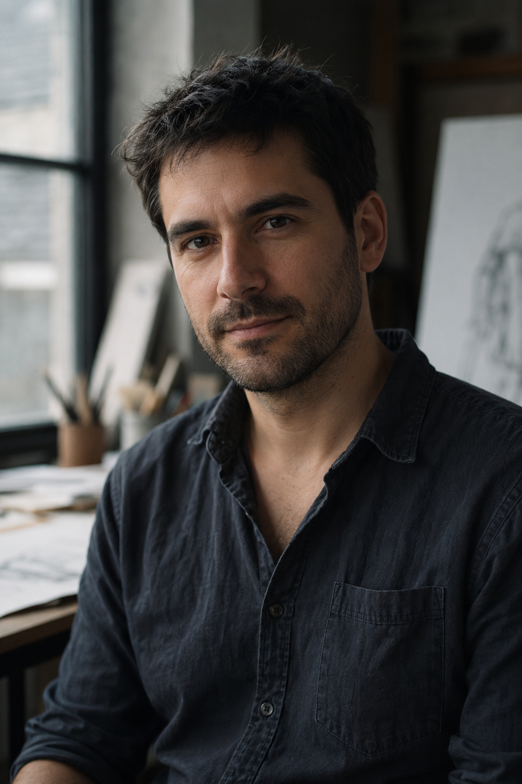 Portrait of the creator of the Graphite Method Videocourse